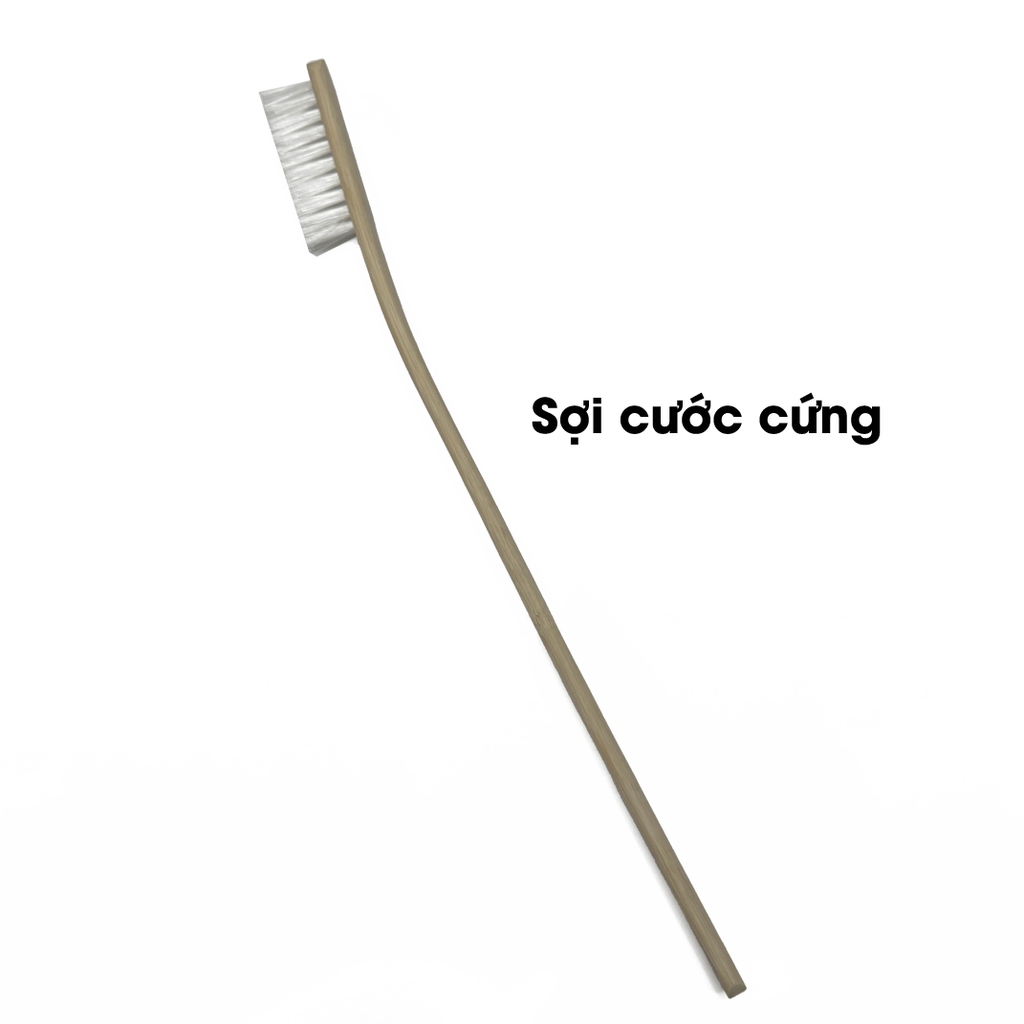 Chổi Lông Ngựa Cán Tre Đực Vệ Sinh Lazang 40cm