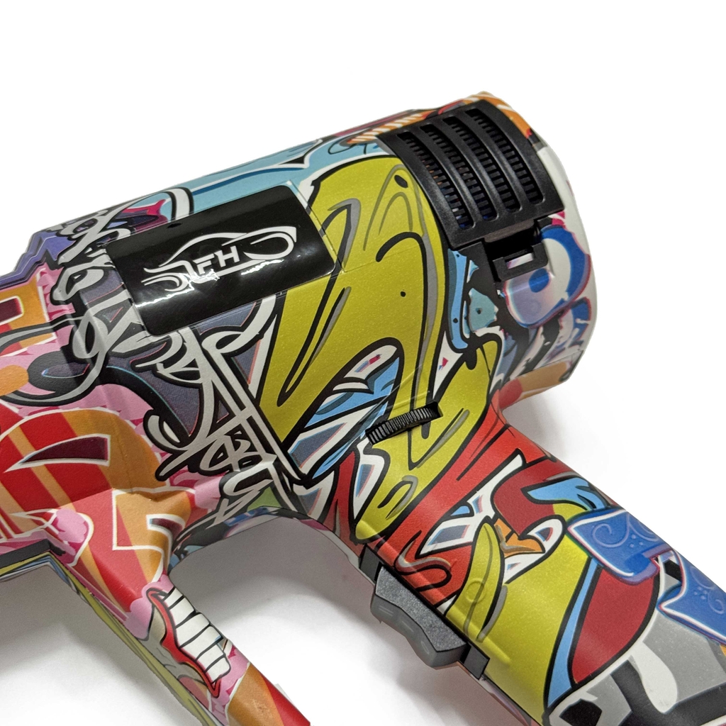 Máy Sấy Phim 2000W - Kèm Lồng Chống Bỏng - Phiên Bản Họa Tiết