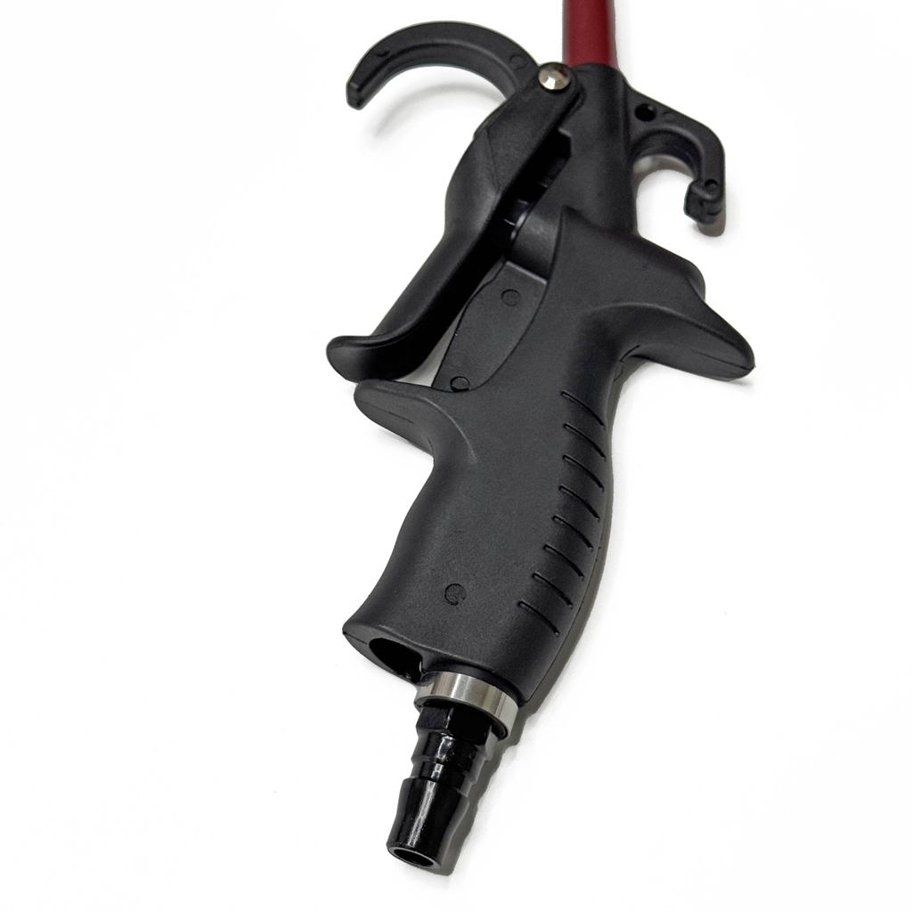 Súng Thổi Khí Đỏ Đen Vòi Dài 10 cm