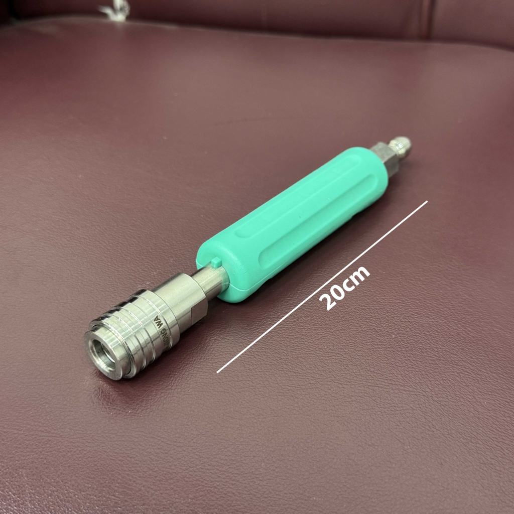 Thanh Nối Dài Súng Cao Áp 20CM & 50CM - Đầu Inox Tự Gài