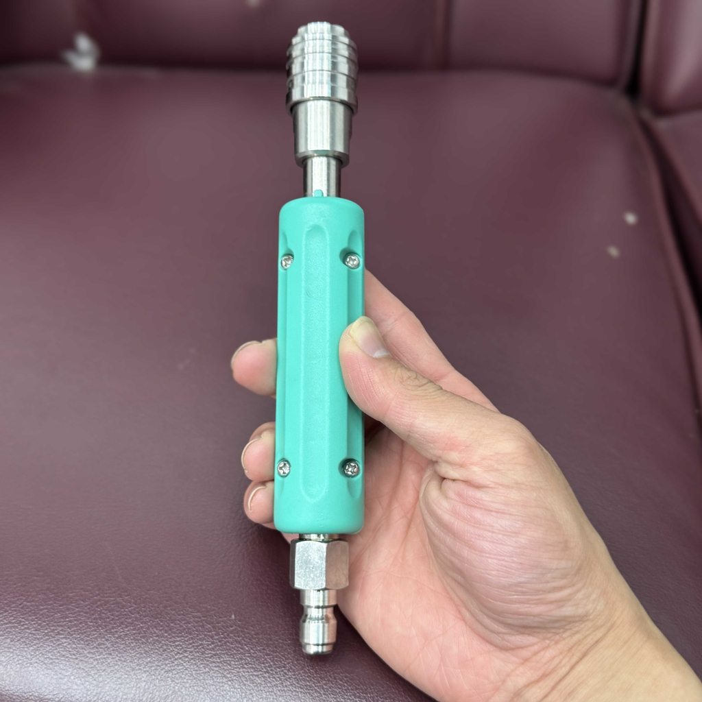 Thanh Nối Dài Súng Cao Áp 20CM & 50CM - Đầu Inox Tự Gài