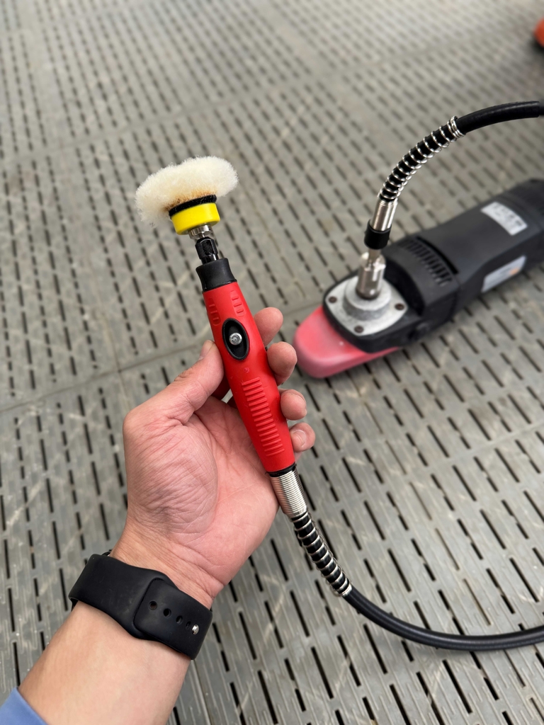 Bộ Máy Đánh Bóng Chi Tiết Gắn Máy Đồng Tâm