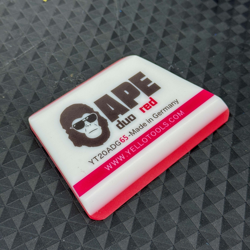 Gạt APE Duo 4” – 2 Độ Cứng Mềm/Cứng – Ép Nước Mạnh, Không Xước PPF