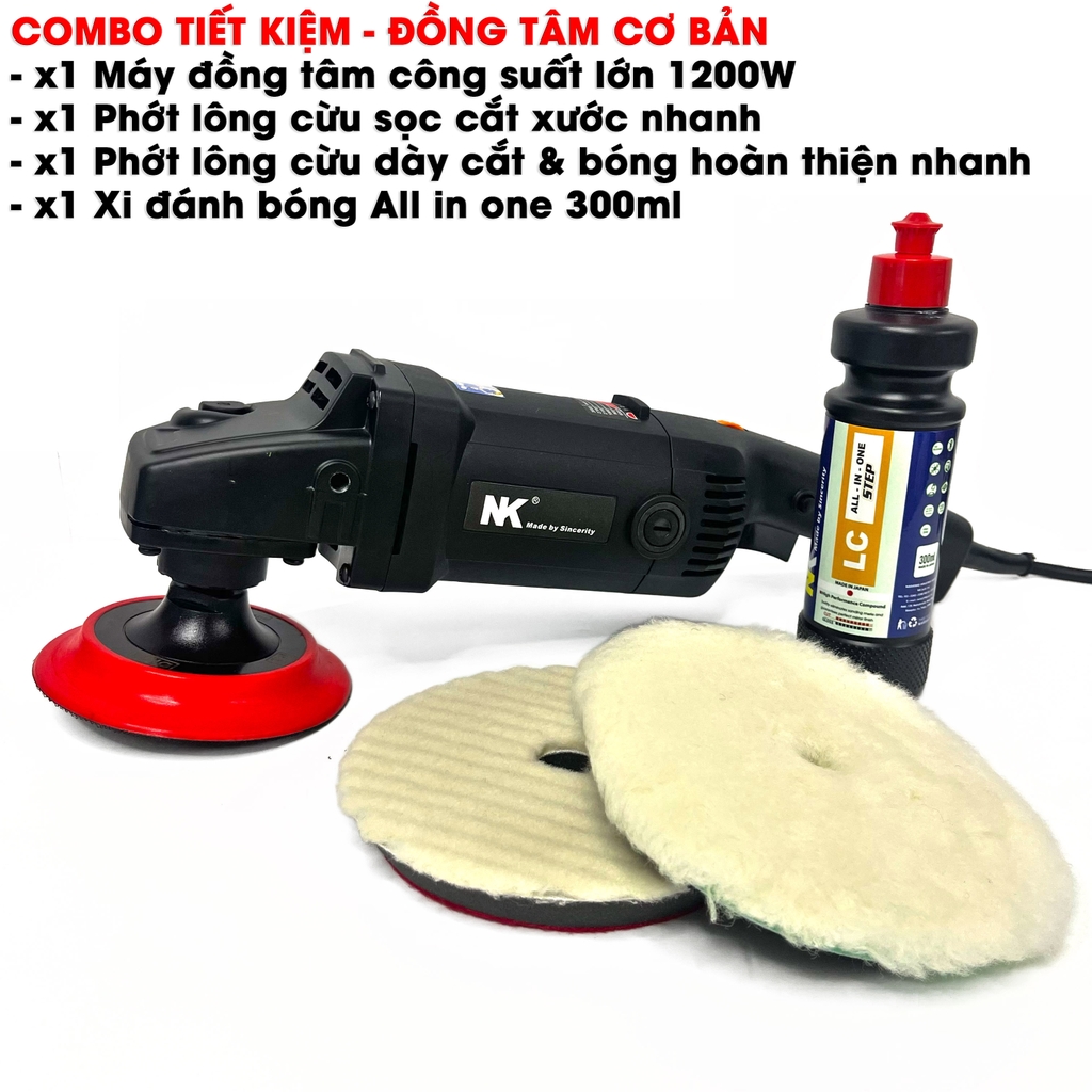 COMBO ĐÁNH BÓNG SƠN, HIỆU CHỈNH BỀ MẶT SƠN Ô TÔ