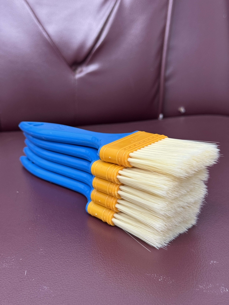 Chổi Vệ Sinh Cửa Gió, Khe Kẽ Viền Nhựa Cán Xanh