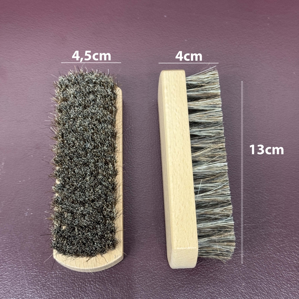 Bàn Chải Lông Ngựa Tay Cầm Gỗ