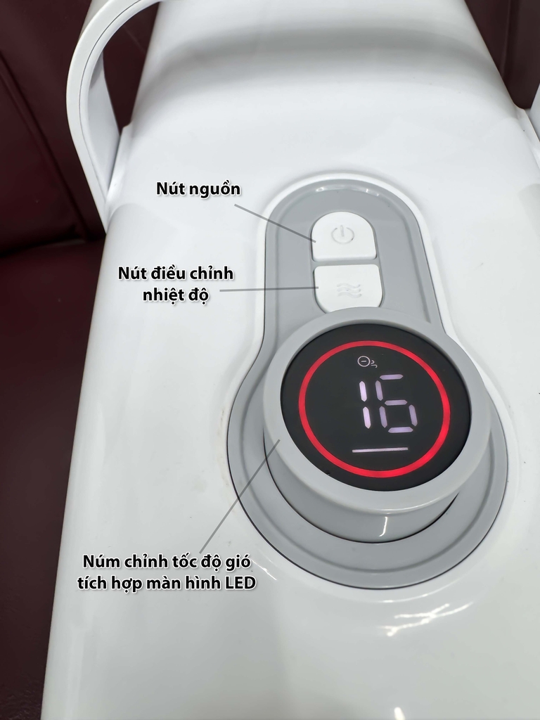 Máy Thổi NK 2800W Siêu Mạnh - Dây Dài 5 Mét