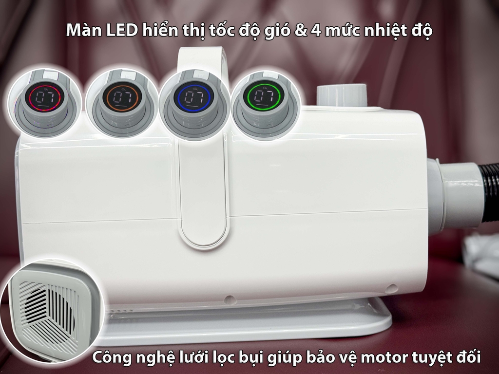 Máy Thổi NK 2800W Siêu Mạnh - Dây Dài 5 Mét