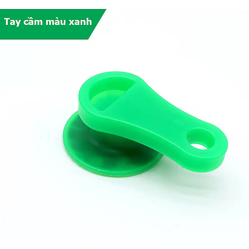 Tay Cầm Nhựa Gắn Mút Dưỡng Tròn 3 inch