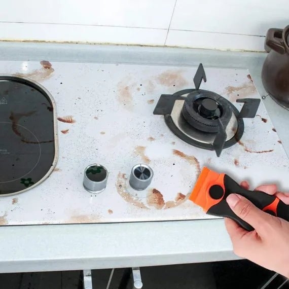 Dao Vệ Sinh Kính 2 Đầu Lưỡi Thép / Nhựa