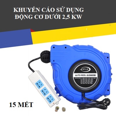 Cuộn Dây Điện Tự Sắp Xếp, Tự Thu 10m, 15m