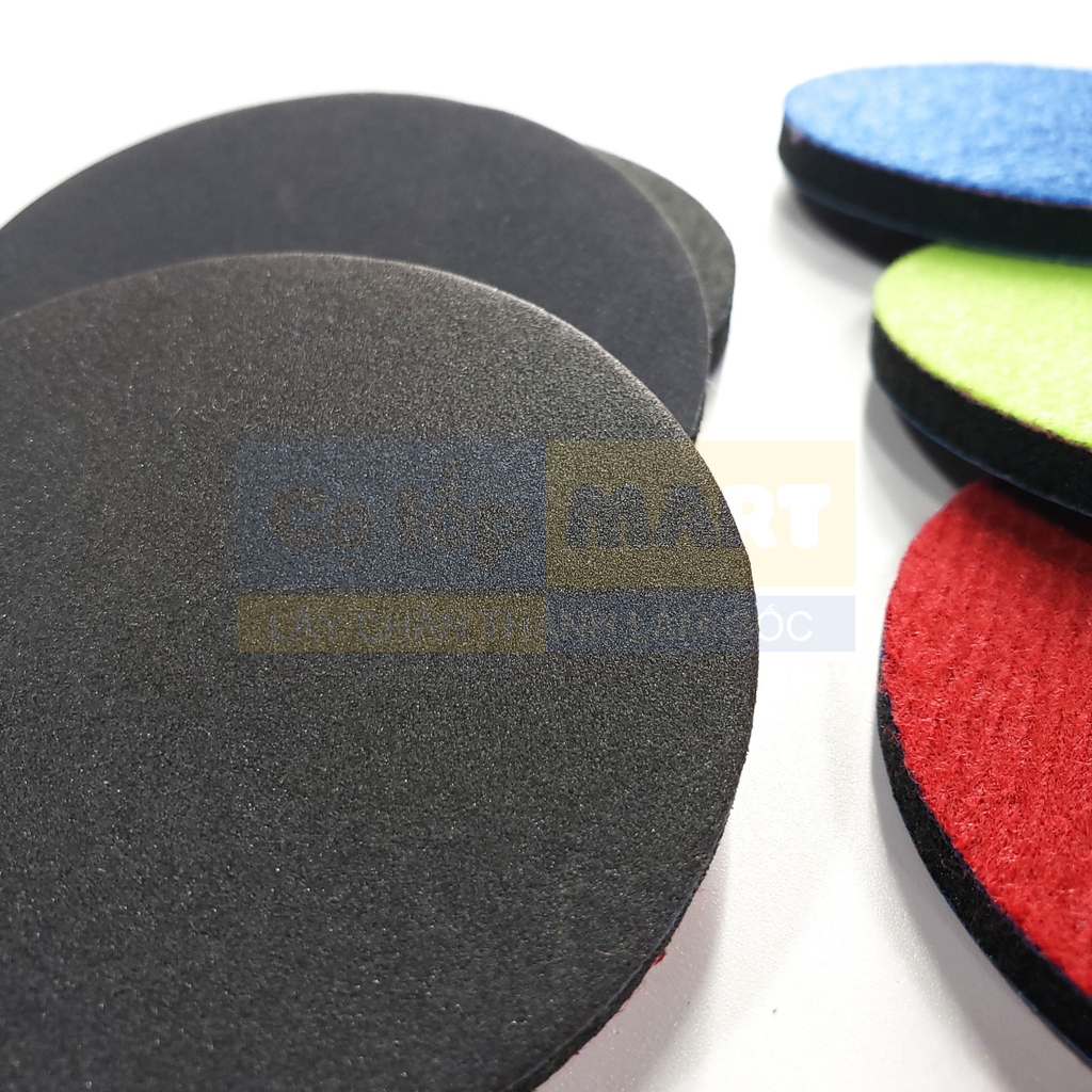 Phớt Xả Nhám Kính 3inch  3 bước