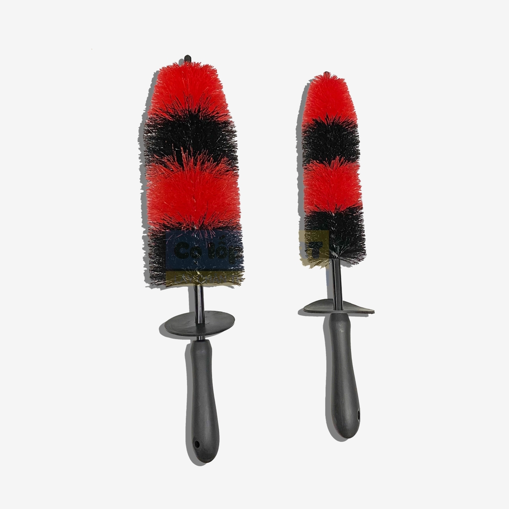 Chổi Vệ Sinh Lazang Sợi Nylon - Khoang Máy Đỏ Đen