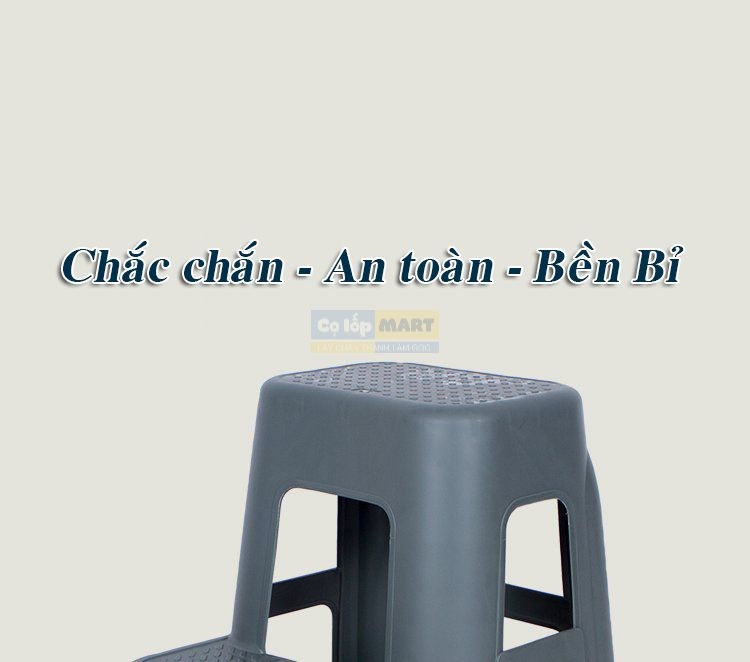 Ghế Rửa Xe Nhựa ABS Hai Bậc Siêu Chất, Siêu Bền