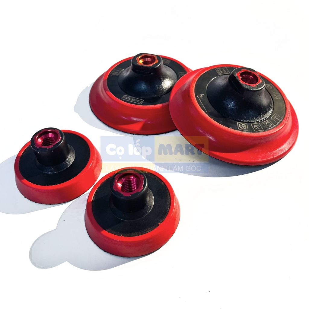 Đế Đánh Bóng Màu Đỏ Đen 1 / 2 / 3 / 5 / 6inch