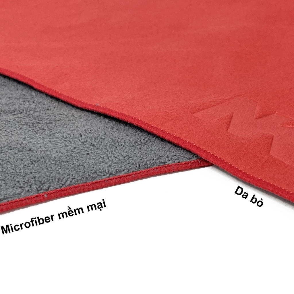 Khăn Hai Mặt Da Bò & Microfiber Cao Cấp NK