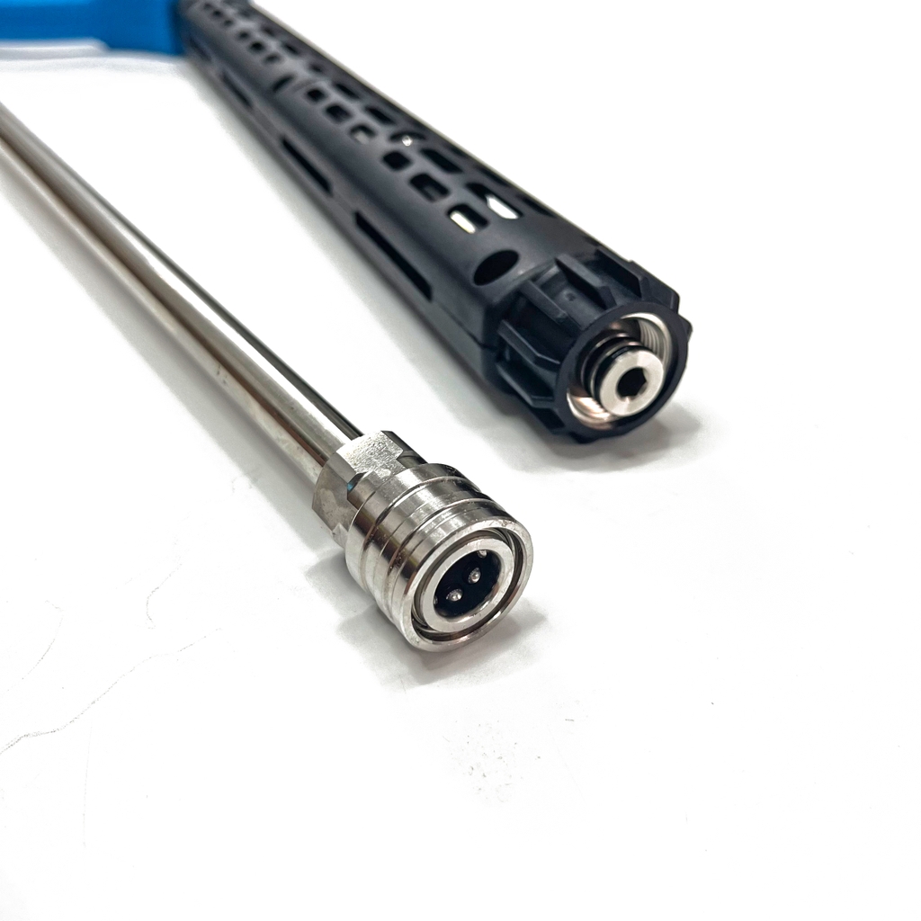 Súng Cao Áp 350 BAR - Dài 1 mét 5 - Có Khớp Chống Xoắn