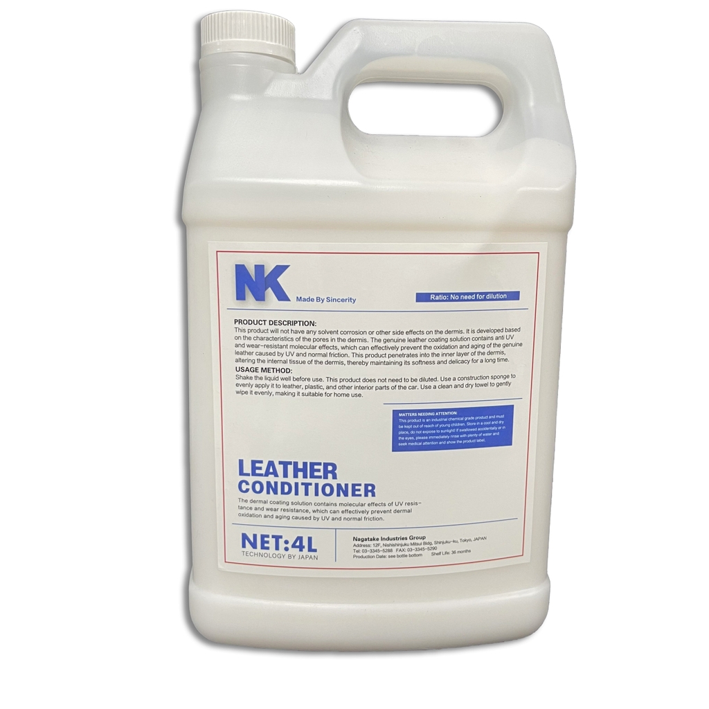 Dung Dịch Dưỡng Da & Nhựa Nội Thất NK - Can 4L - Interior Conditioner