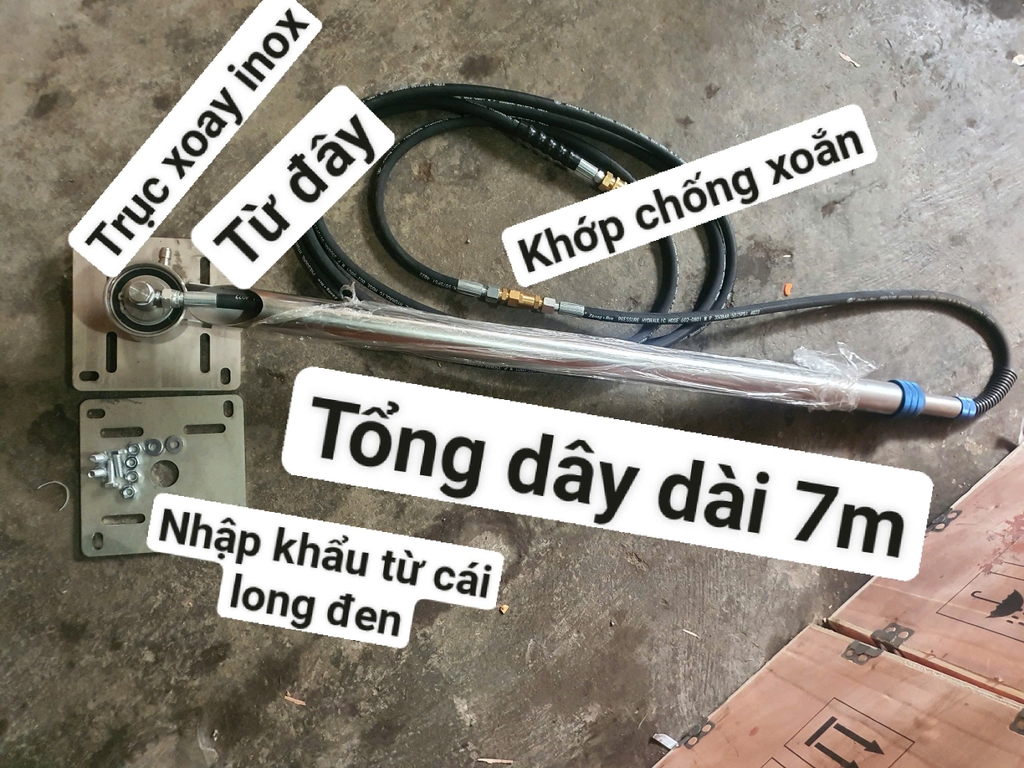 Tay Quay Đơn 360 Độ - Dây Dài 7 Mét