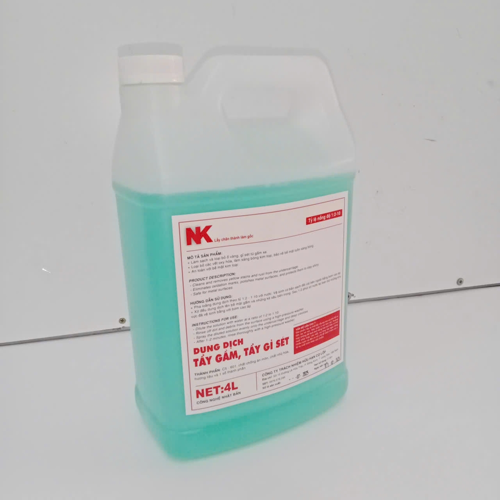 Dung Dịch Tẩy Gầm Xe Hơi NK –Tỉ lệ : 1:2~1:10
