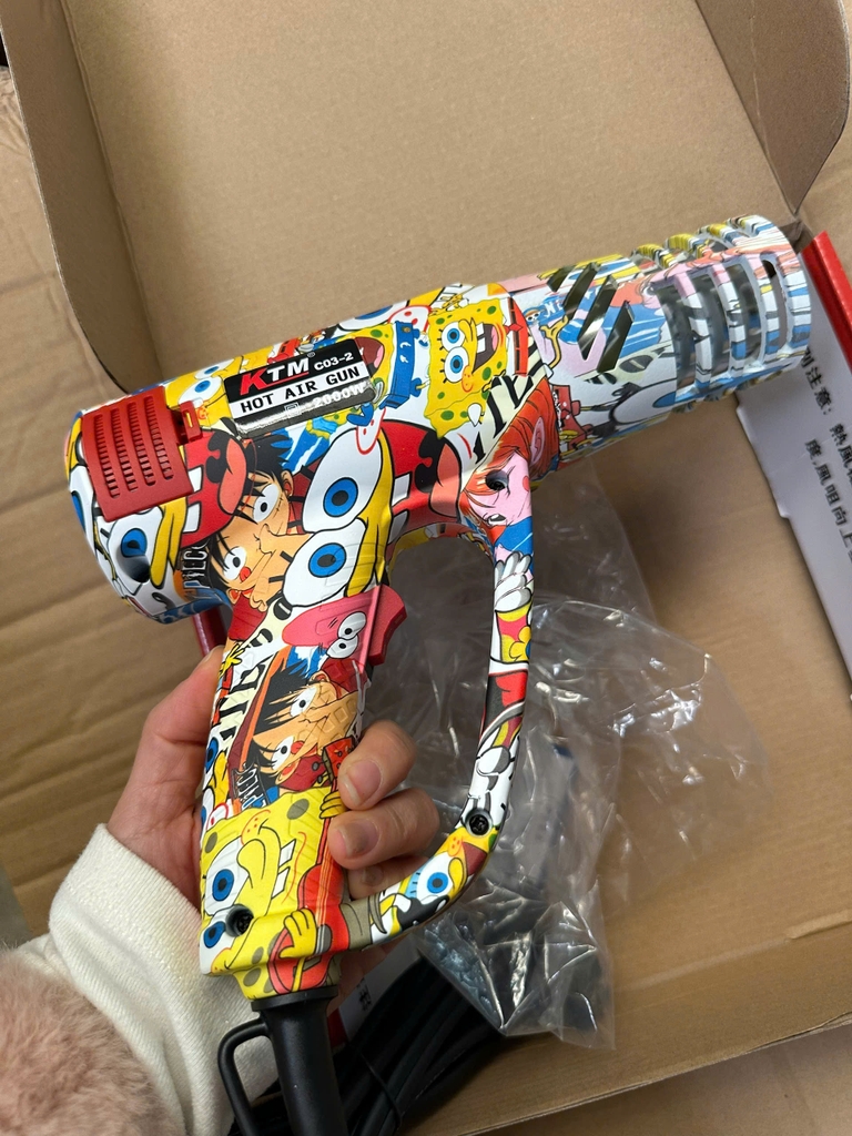 Máy sấy KTM 2000 W hoa văn dây điện dài 2m8