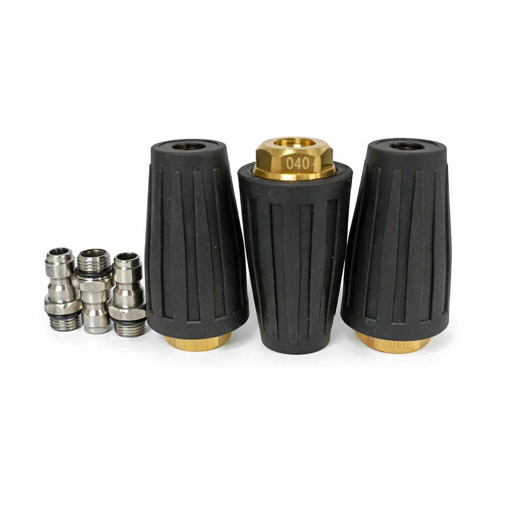 Béc quay 360 độ loại to lõi đồng (1/4) 040 3000 psi