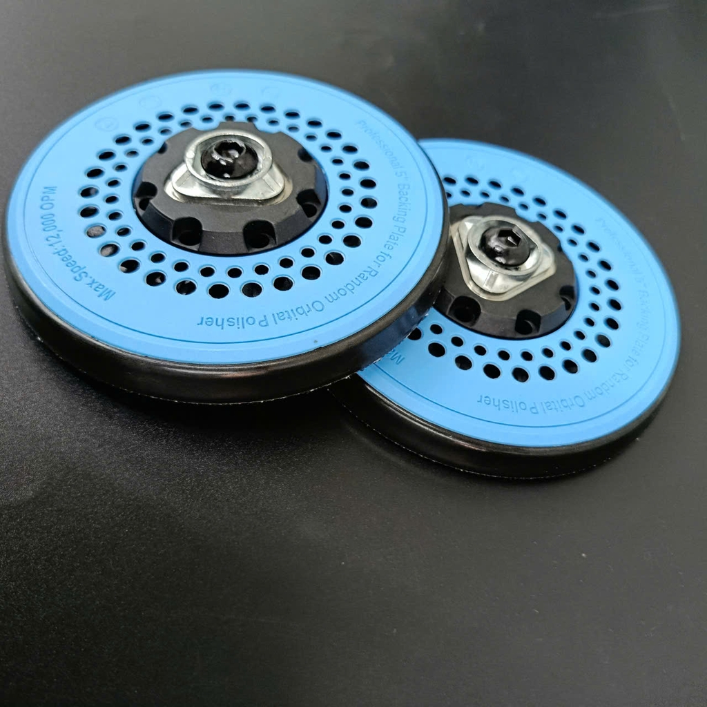 Đế Lệch Tâm Xanh,Tím Than Cao Cấp Mới 5inch