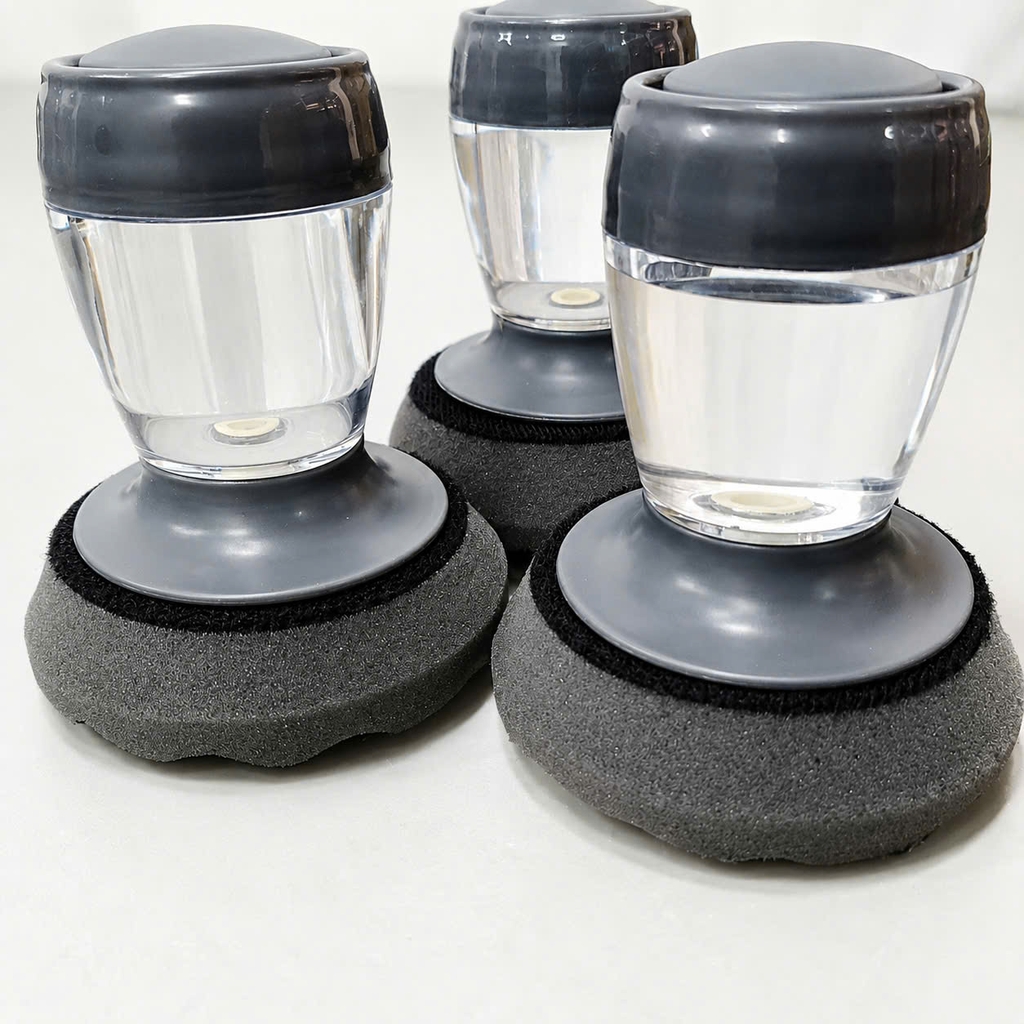Bộ Mút Dưỡng Xịt Dung Dịch Tự Động Dành Cho Nội Thất, Ngoại Thất, Lốp
