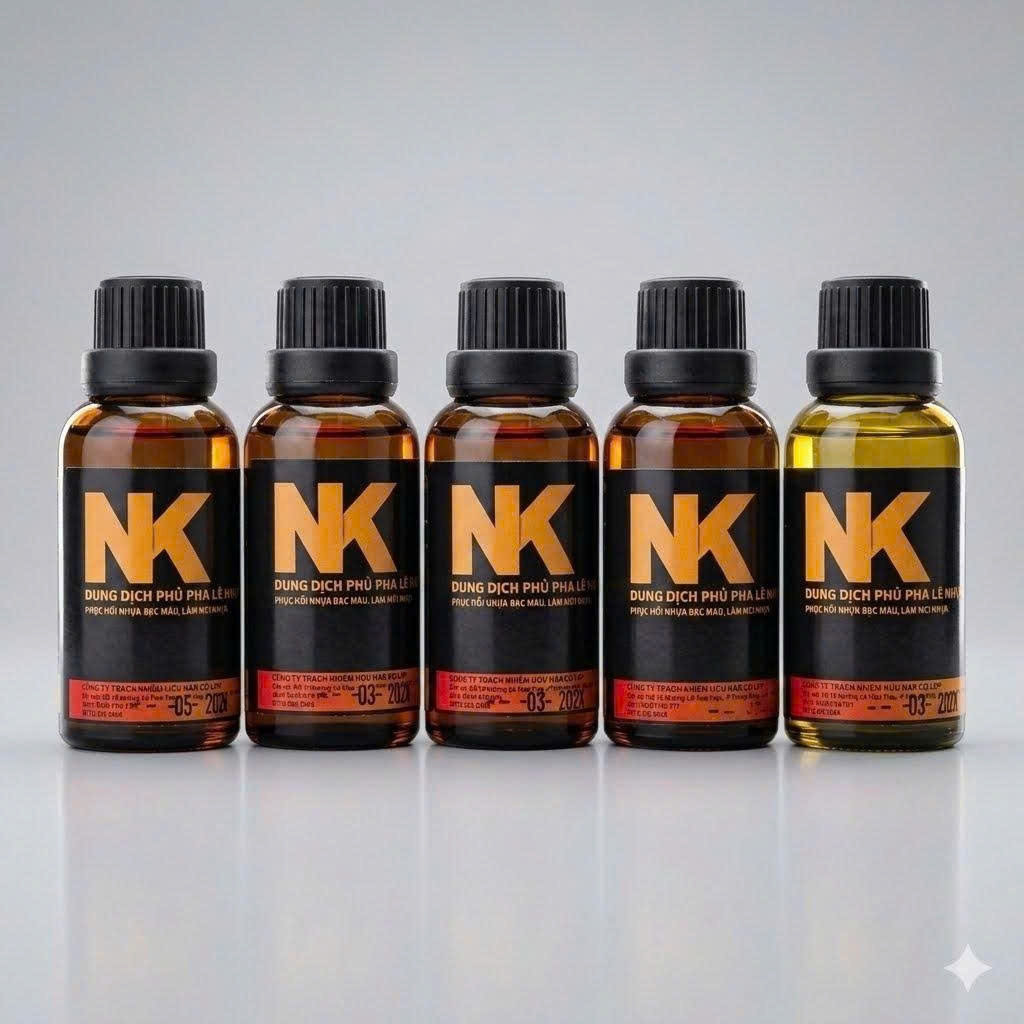 Dung Dịch Pha Lê Phục Hồi Nhựa Đen - NK