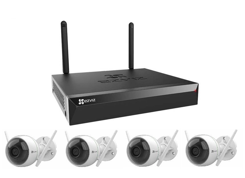 Bộ Kit camera IP Wifi EZVIZ CS-BW3424B0-E40 | Siêu thị Anh Sơn
