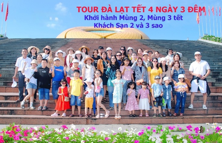 TOUR ĐÀ LẠT 4 NGÀY 3 TẾT ÂM LỊCH 2023