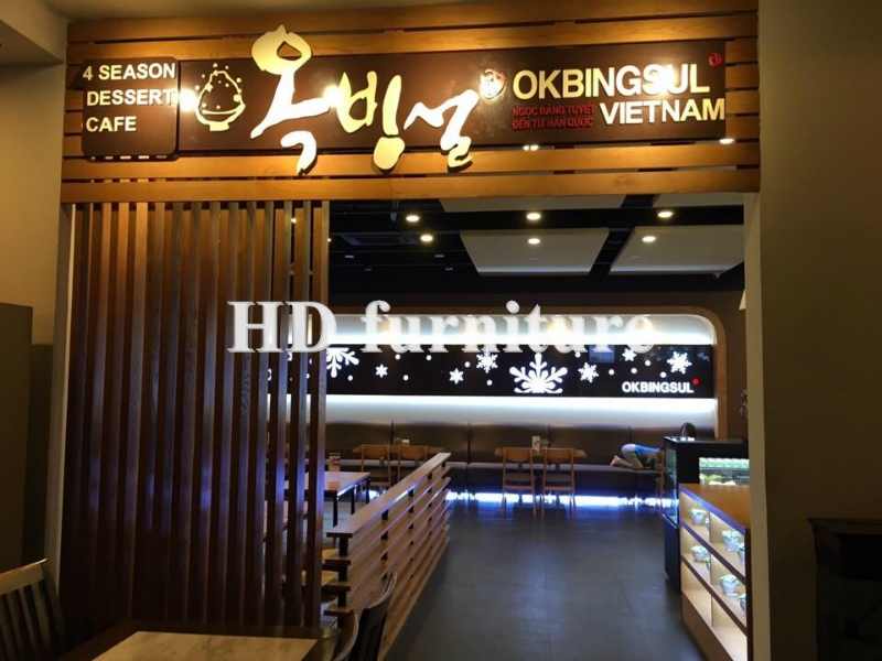 Nội thất Nhà hàng Okbingsul
