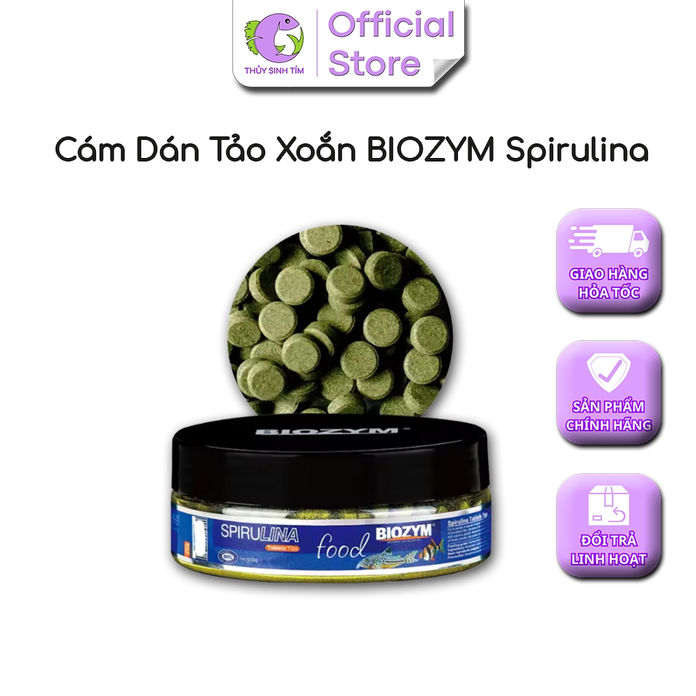 Cám Dính Tảo Xoắn BIOZYM Spirulina - 4