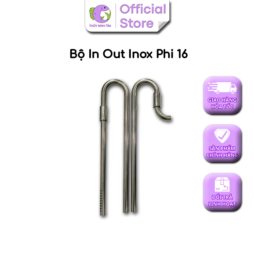 Bộ In Out Inox 16mm - 6