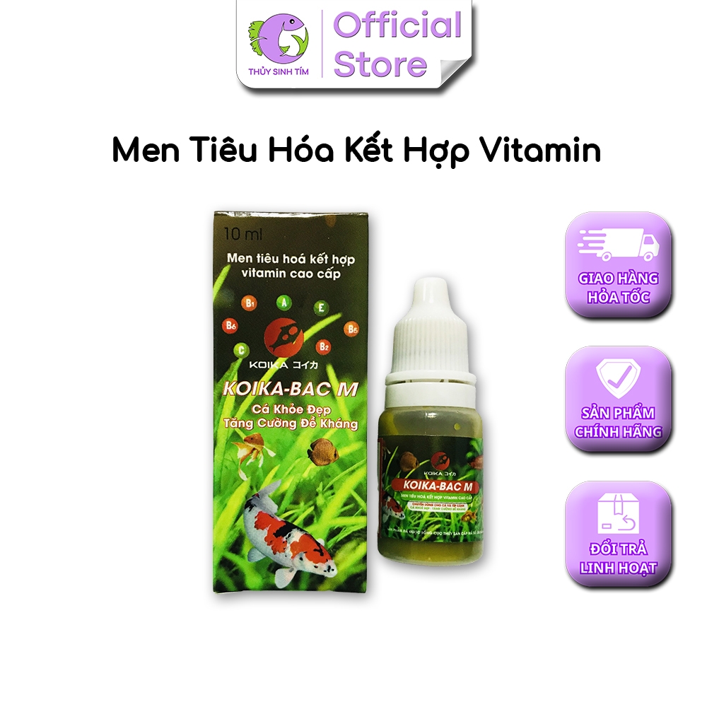 Men vi sinh kết hợp vitamin cao cấp KOIKA-BAC M 4