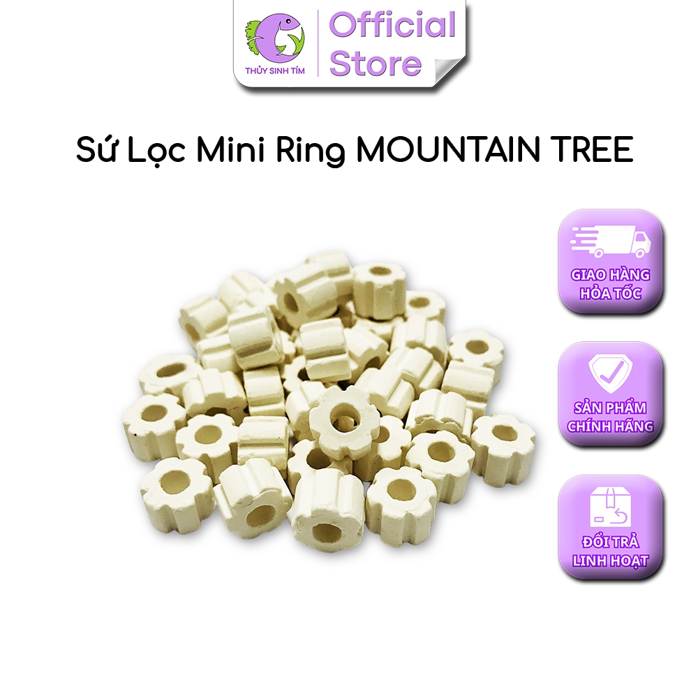 Vật Liệu Lọc Mini Ring (Túi 0.9L)