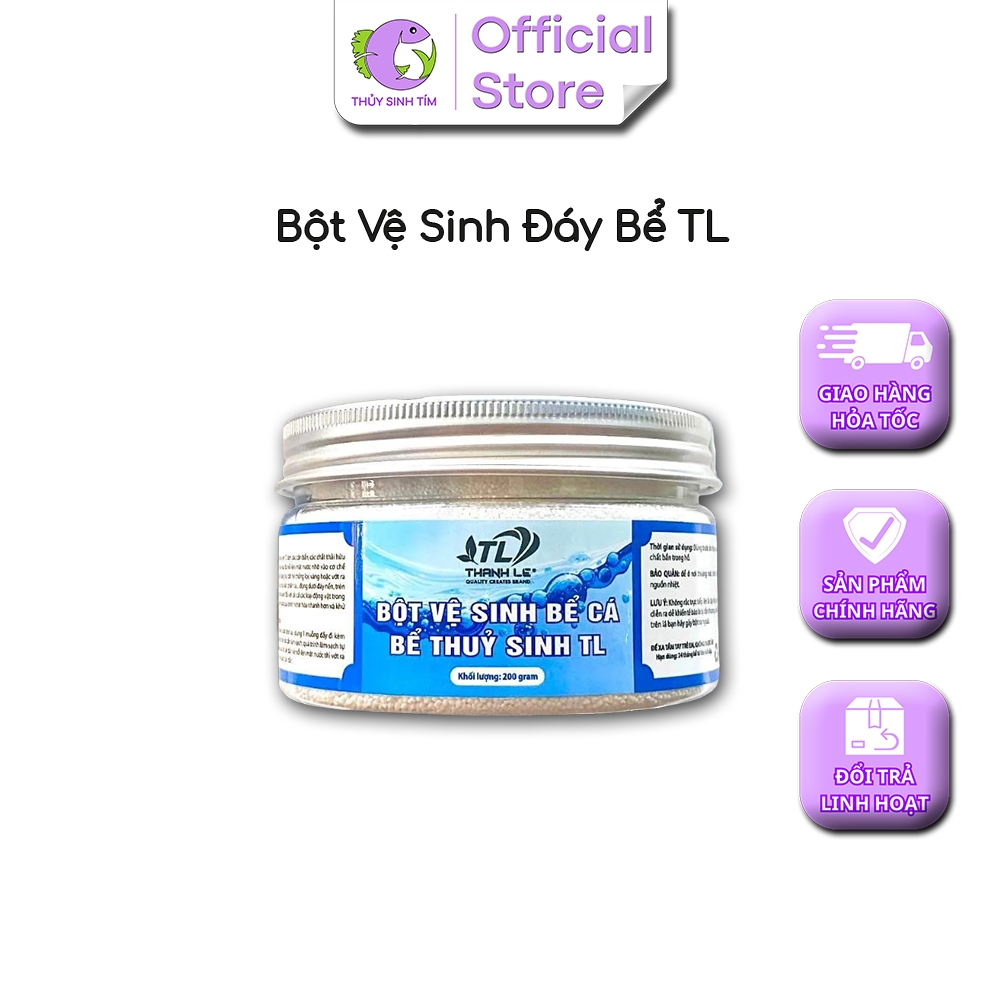 Bột vệ sinh đáy bể cá TL - 4