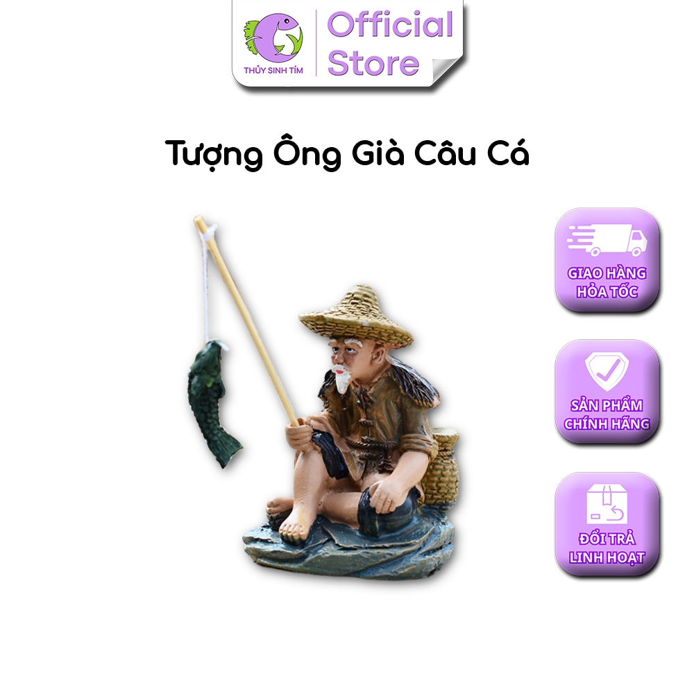 Tượng Ông Già Câu Cá - 5