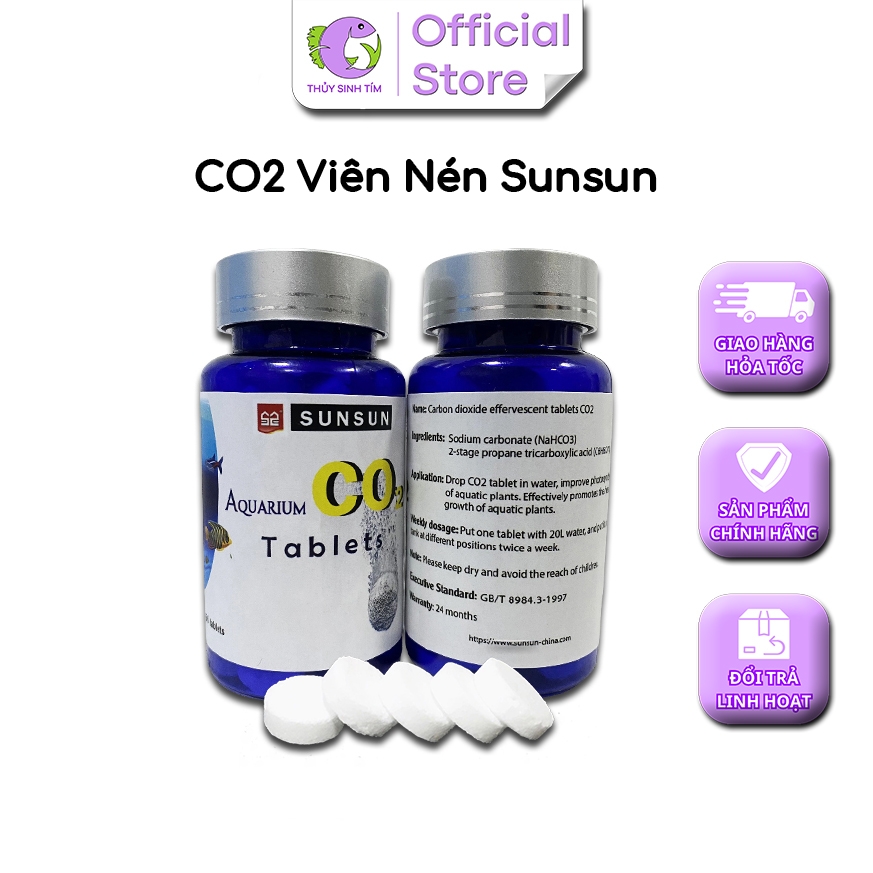 Viên Sủi CO2 Sunsun - 6