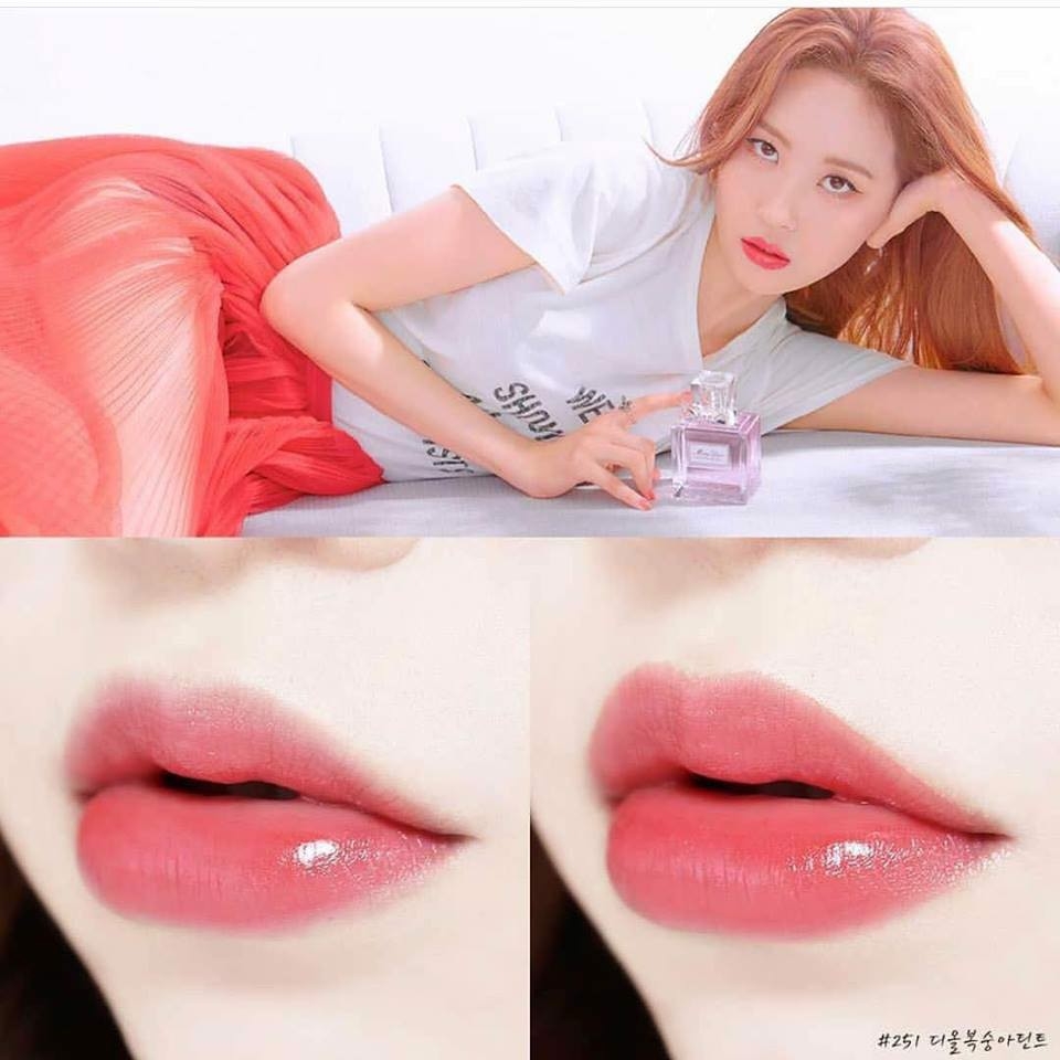 Son Dior Addict Lip Tattoo Màu 251 Natural Peach (Fullbox) Damask Mỹ