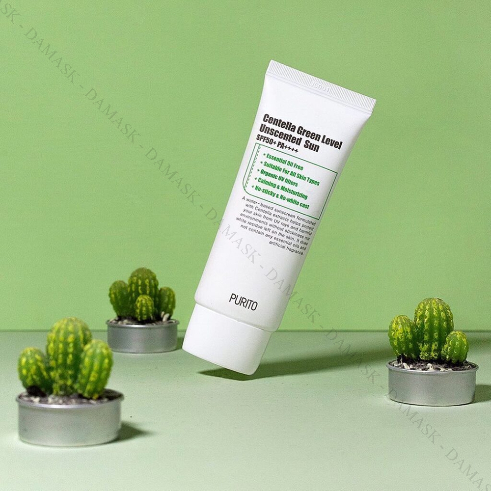 Kem Ch ng N ng Purito Centella Green Level Unscented Sun Damask