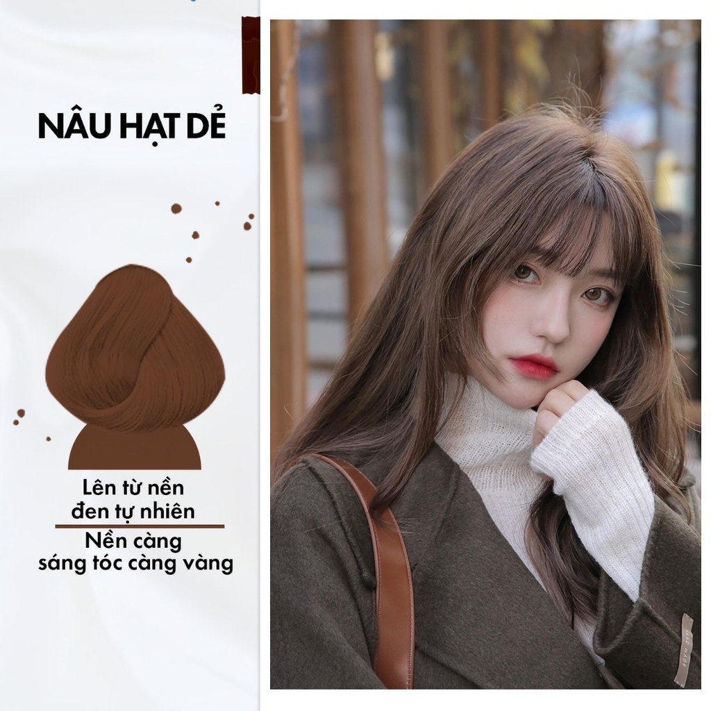 Tóc màu nâu hạt dẻ chocolate sáng trầm đẹp nhất năm 2020  Báo Phụ Nữ  Việt Nam