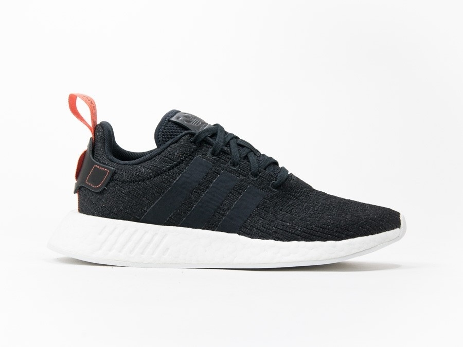 nmd r2 black orange