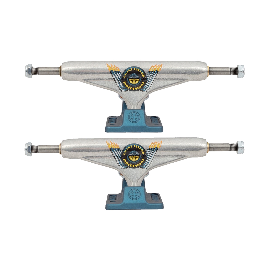 INDEPENDENT STAGE 11 HOLLOW GRANT TAYLOR ENGINE SILVER ANO BLUE 139 TRUCKS