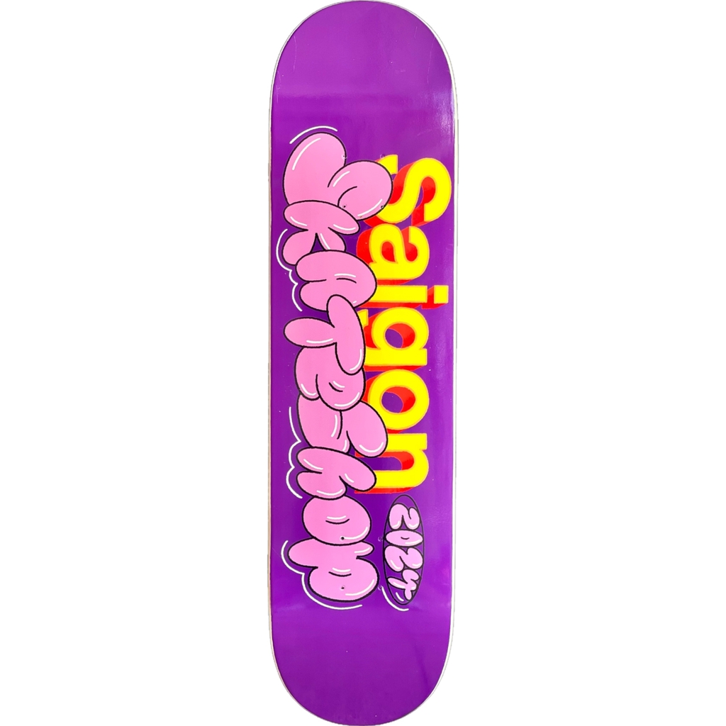 SAIGON SKATESHOP FUNK LOGO PURPLE DECK