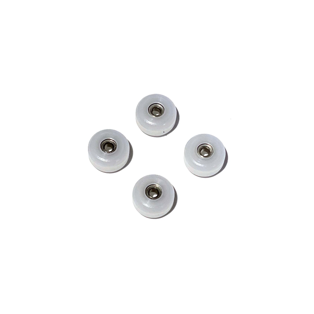 FINGERBOARDS SOLID WHITE PRO WHEELS / ABEC-5 BEARINGS