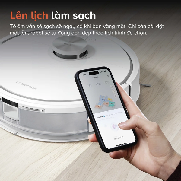 ROBOT HÚT BỤI LAU NHÀ ROBOROCK Q7TF