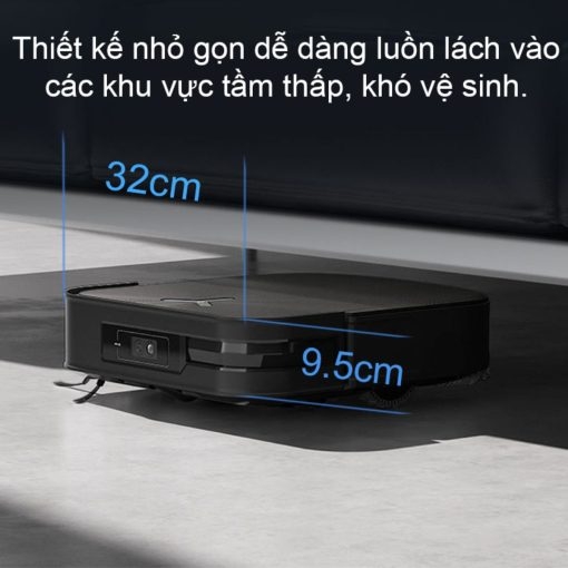 ROBOT HÚT BỤI LAU NHÀ ECOVACS DEEBOT X2 OMNI QUỐC TẾ