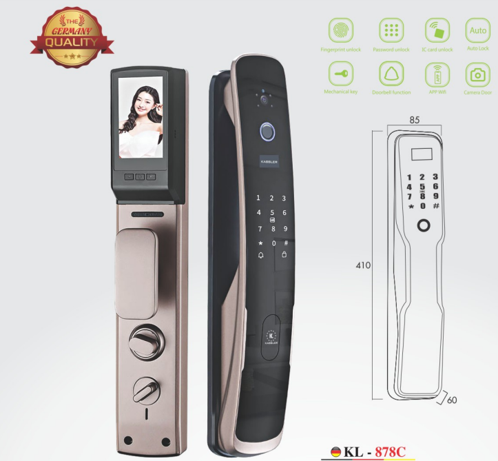 KHÓA THÔNG MINH KASSLER KL-878C