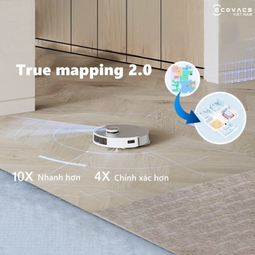 ROBOT HÚT BỤI LAU NHÀ ECOVACS T20E OMNI – QUỐC TẾ